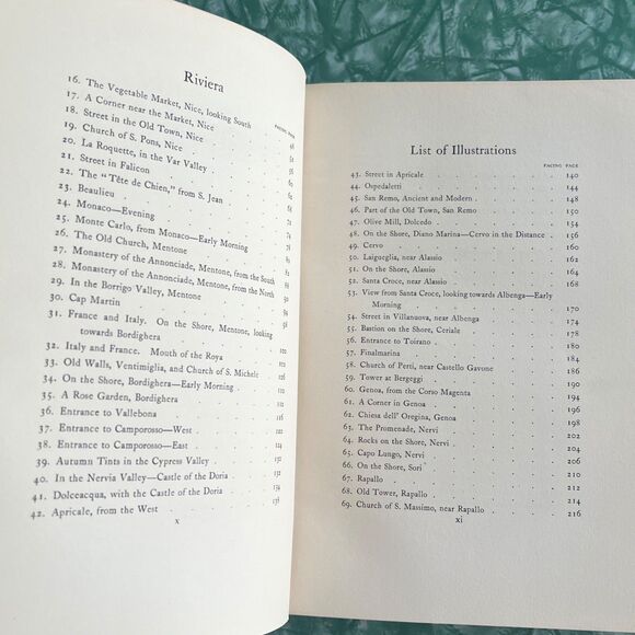 Antique Book The Riviera Painted & Described by William Scott 1st Edition 1907 - Picture 10 of 16